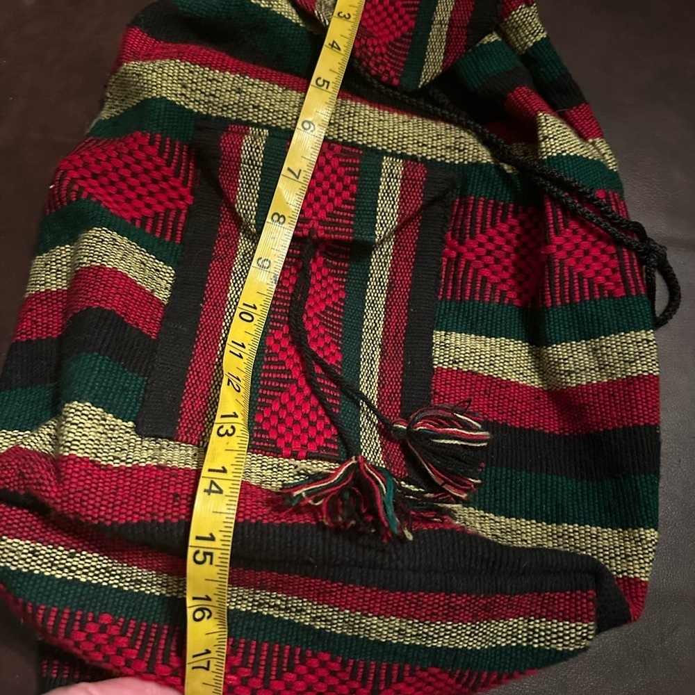 Woven Rasta backpack - Picture 8 of 8